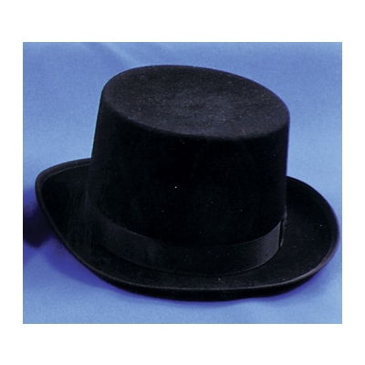 Top Hat Felt Qual Black Med