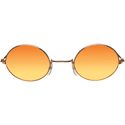 Glasses John Gold Orange Yello