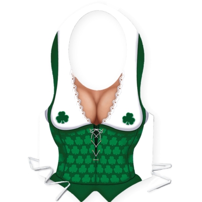 Plastic Irish Miss Vest