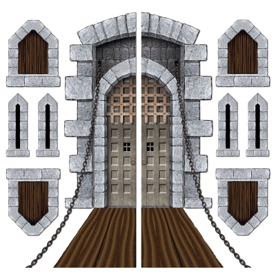 Castle Door And Window Props