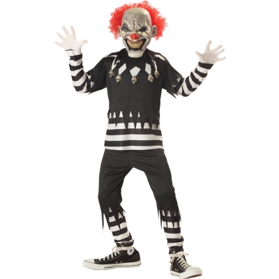 Creepy Clown Child Large 10-12