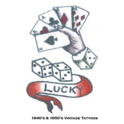 Tattoo Vintage Lucky 1940 1950