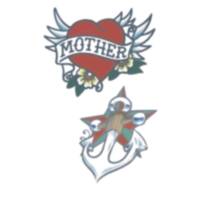 Tattoo Vintage Heart Anchor