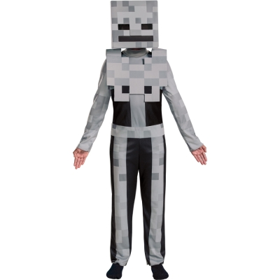 Boy's Minecraft Skeleton Classic Costume Child LG (10 - 12)