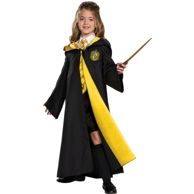 Hufflepuff Robe Deluxe - Child Child LG (10 - 12)