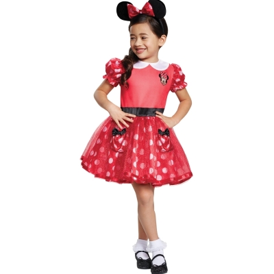 Red Minnie Mouse Infant 6-12Mo
