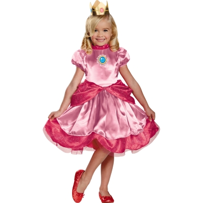 Princess Peach Deluxe Toddler Costume Toddler (3 - 4T)