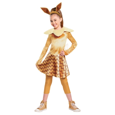 Girl's Eevee Deluxe Costume Child SM (4 - 6X)