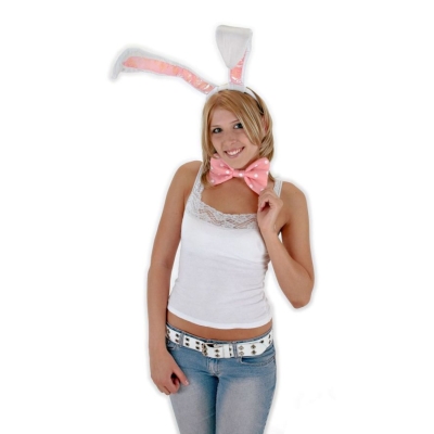 Bunny Ears Bow Tail Set Wt