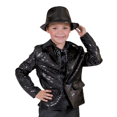 Disco Jacket Child Black Large