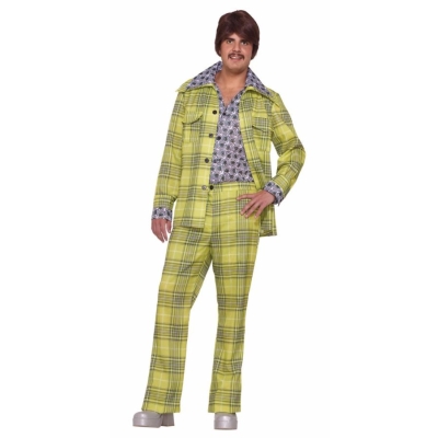 Leisure Suit 70'S Plaid