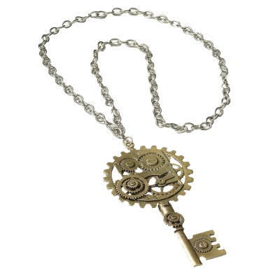 Steampunk Gear Necklace