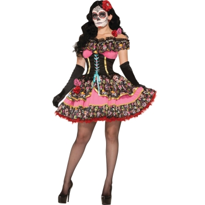 Day Of Dead Senorita 2-6