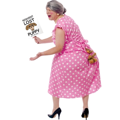 Lost Puppy Grandma Costume