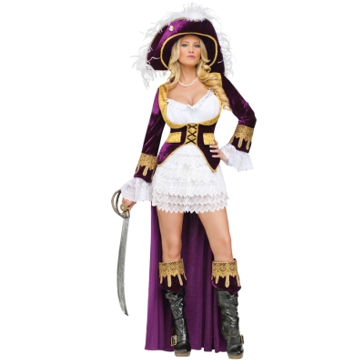 Caribbean Queen Adult Sm 4-6