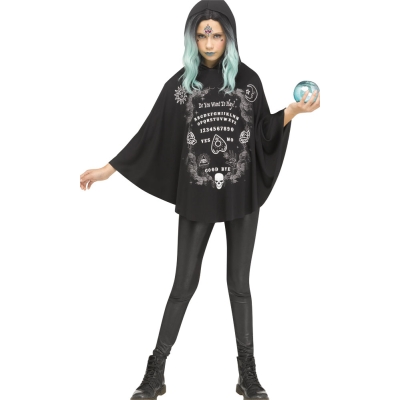 Poncho Spirit Board Hooded Chi