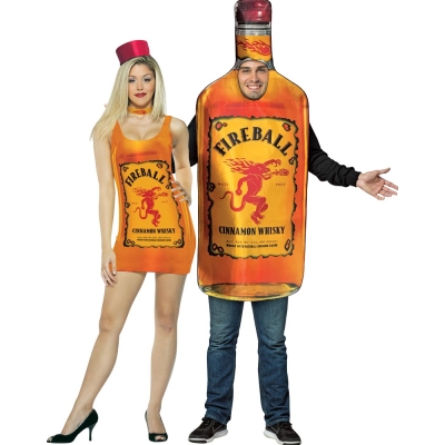 Fireball Tank Dress And Bottle