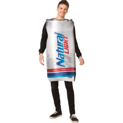 Natural Light Can Adult Costume