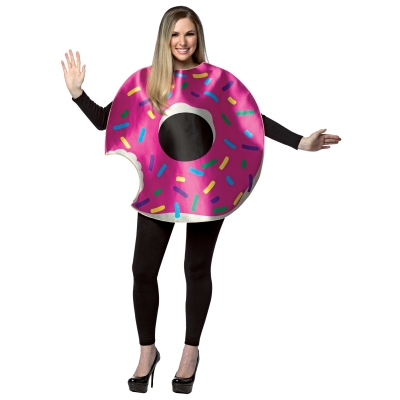 Strawberry Doughnut W Bit Ad