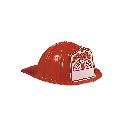 Fireman Hat Child 1 Sz Red