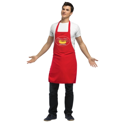 Hot Dog Vendor Dirty Apron Adu