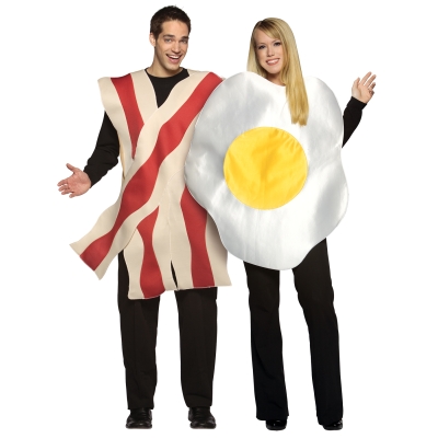 Bacon Egg Couples Costume