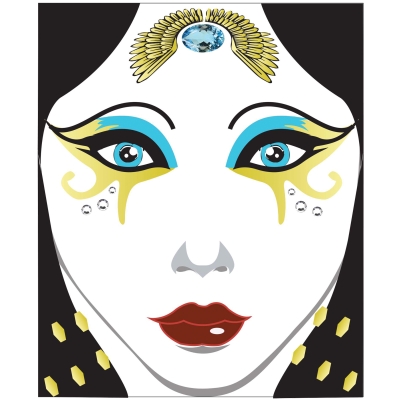 Face Decal Egyptian