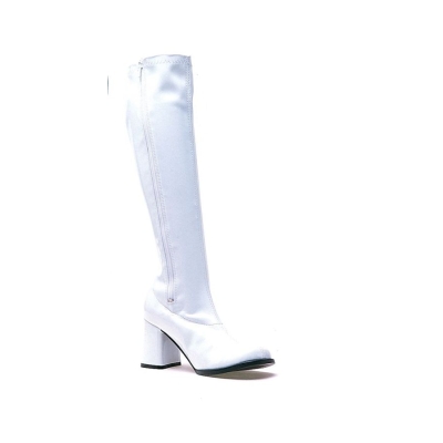Go Go Boot White Size 13