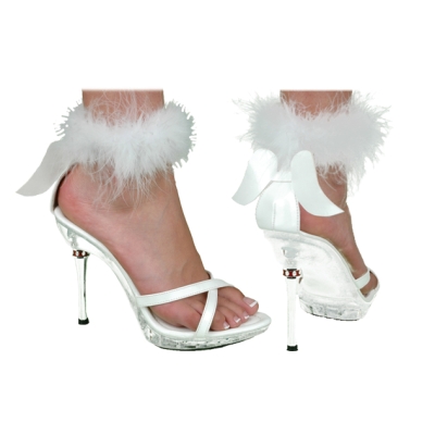 Shoe Sexy Angel Wht Wmn Lg
