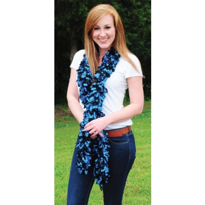 Boa Featherless Blue Black