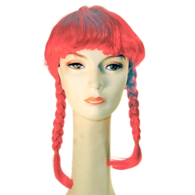 Braided Bargain Wig Orange