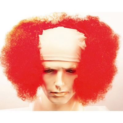 Bald Curly Clown Red
