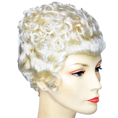 Fingerwave Curly Lt Blonde