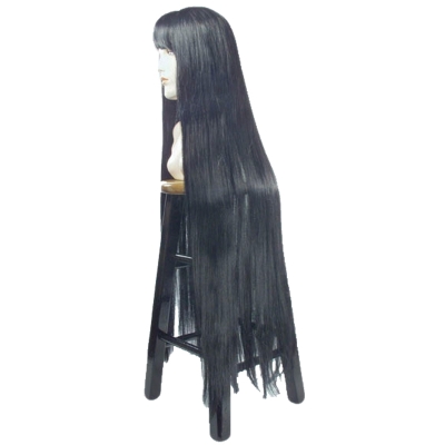 Pageboy Ex Long W Bangs Black