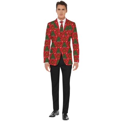 Christmas Trees Jacket/Tie Md