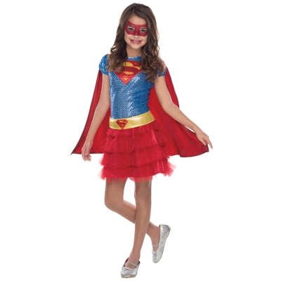 Supergirl Tutu Dress Child Sma