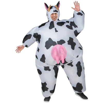 Cow Inflatable Costume Adult