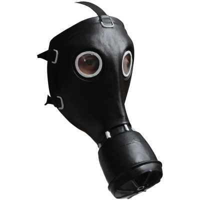 Gp-5 Gas Black Latex Mask