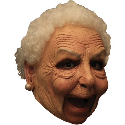 Nanny Dlx Chinless Latex Mask