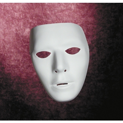 Blank Male Mask