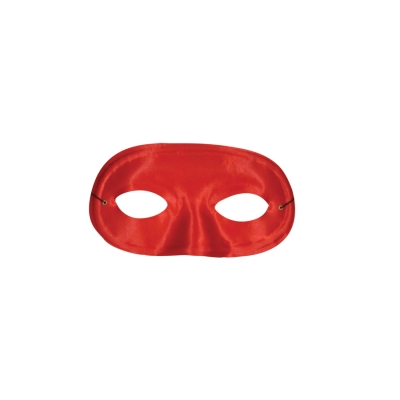 Half Domino Mask Red