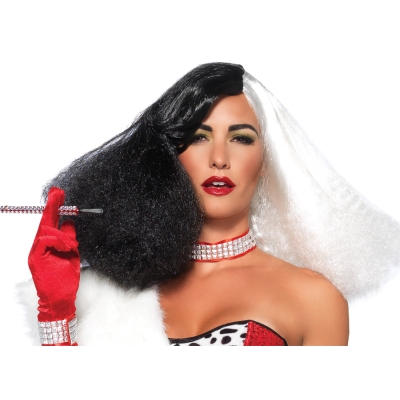 Wig Diva Disco Black White
