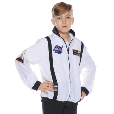 Astro  Jacket Child White Sm 4