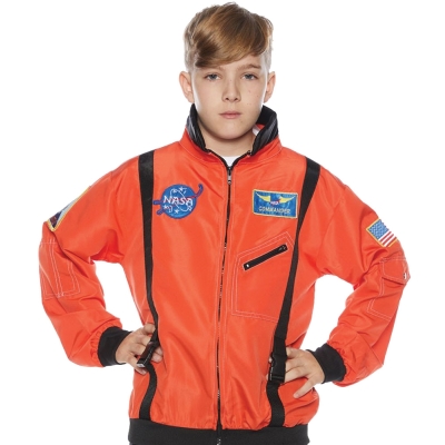 Astro Jacket Child Orange Lg 1