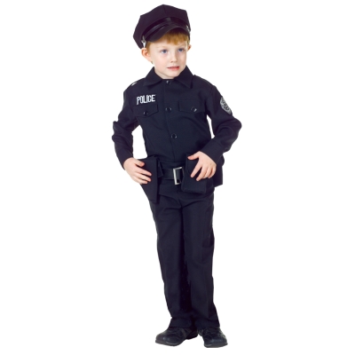 Policeman Set Child Lg (10-12)