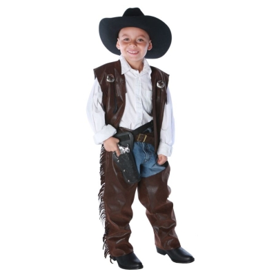 Cowboy Chaps Vest Child Small