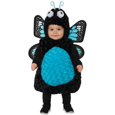 Girl's Butterfly Toddler Costume - Blue Toddler (18 - 24M)