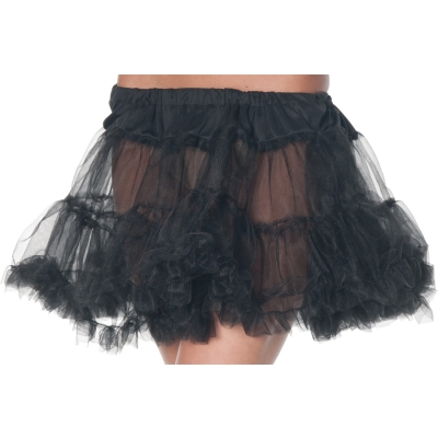 Petticoat Tutu Adult Black