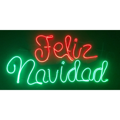 Feliz Navidad Light Sign