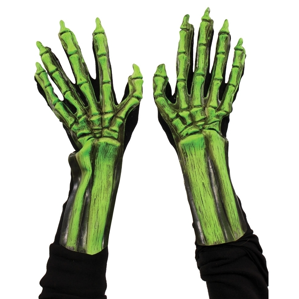Uv Green Skeleton Hands